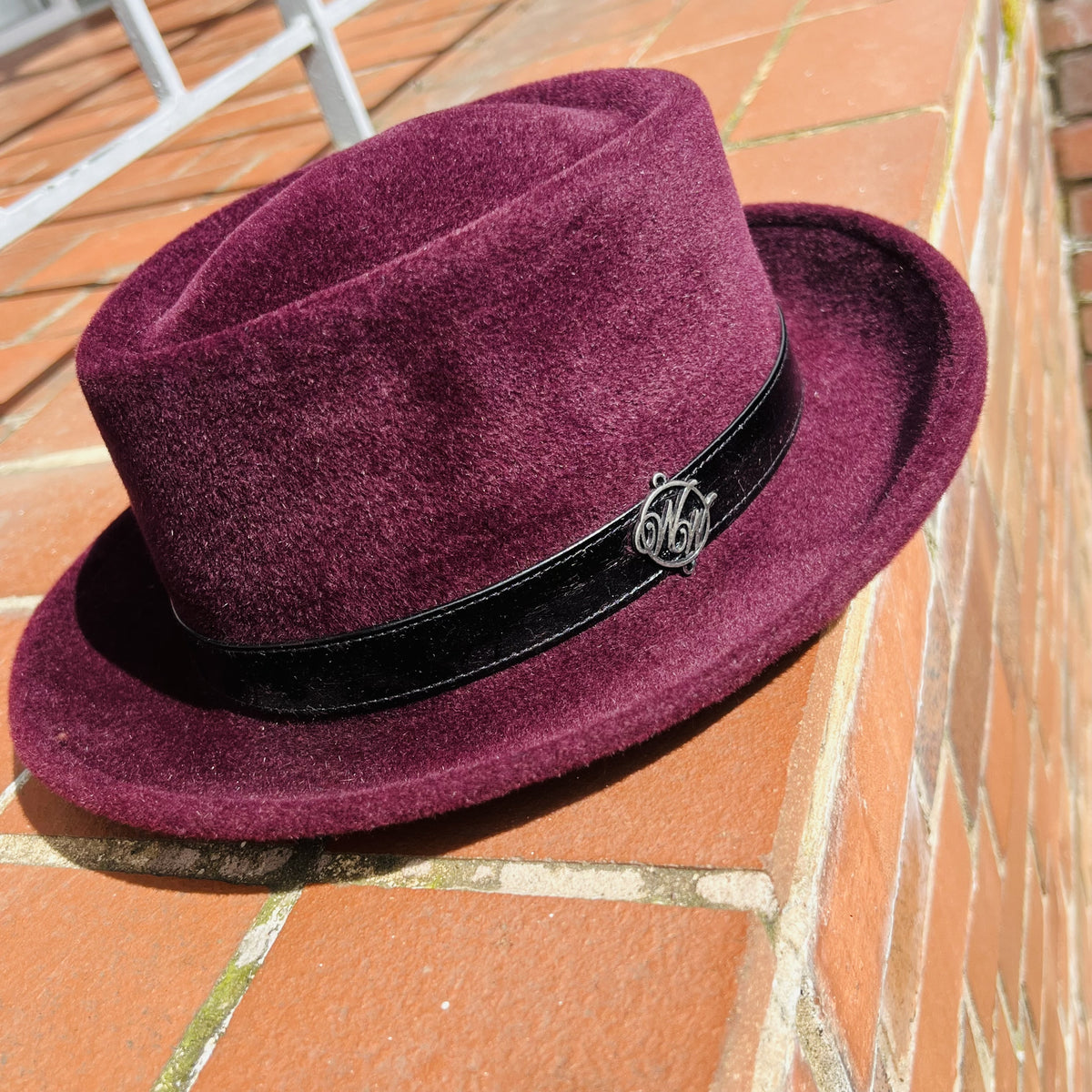 Pink pork pie hat online