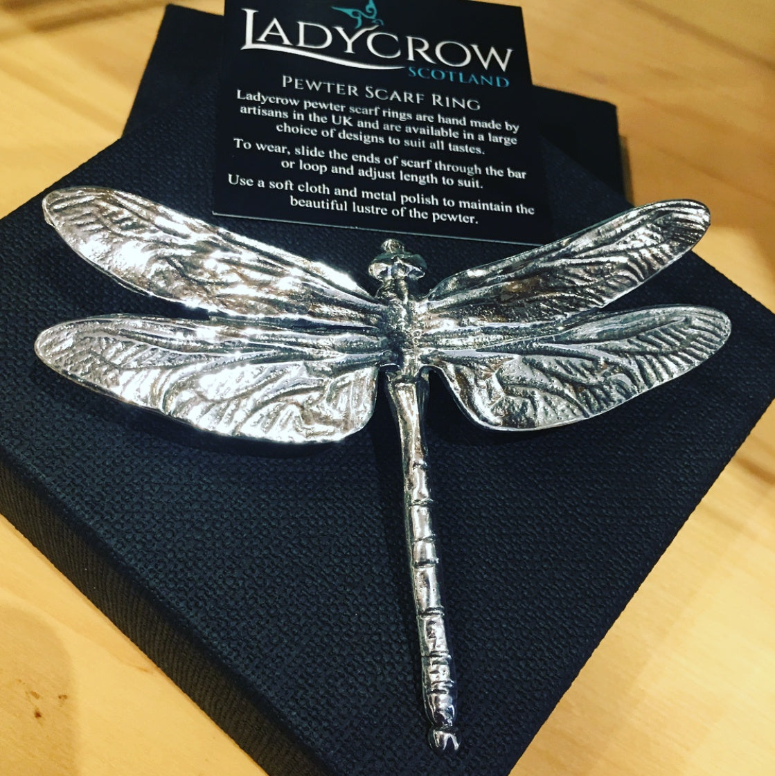 Large deals scarf ring