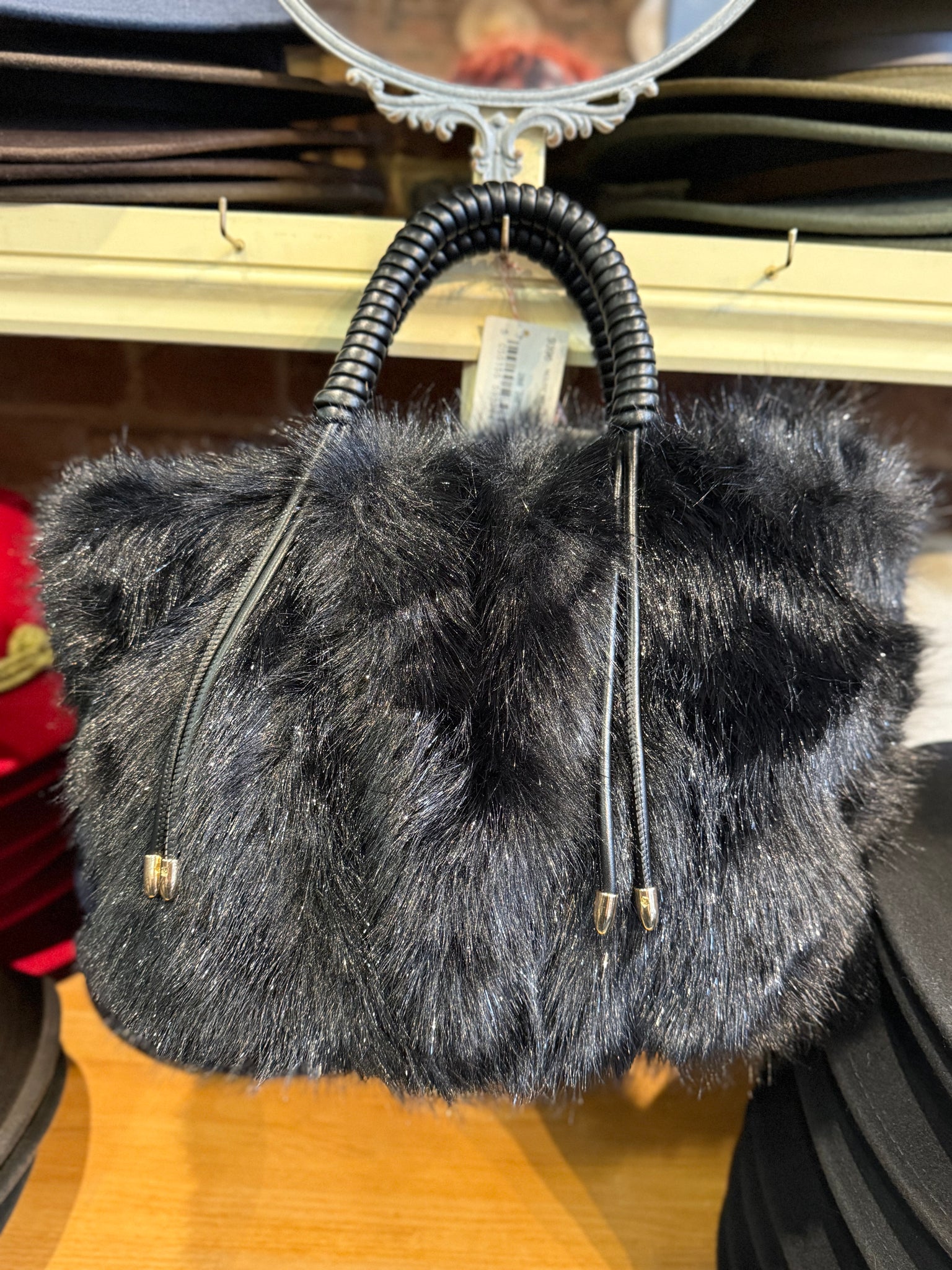 Fifi Fluffy Sparkly Bag