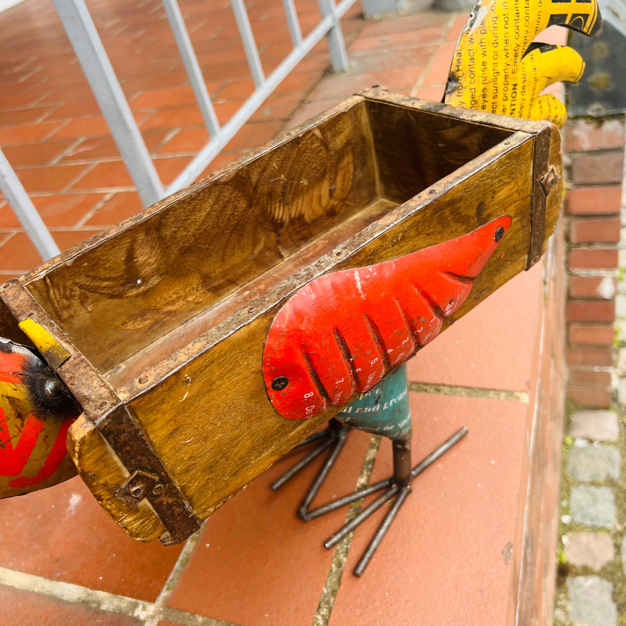 Antique Brick Mould Storage Container