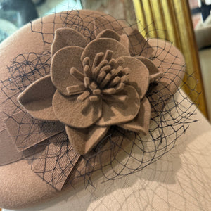 Abigale Wool Felt Cloche Hat