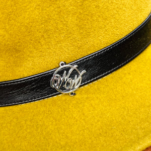 Christie’s Fur Felt Fedora - Mustard