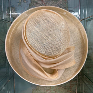Large Cream Lucinda Sinamay Hat