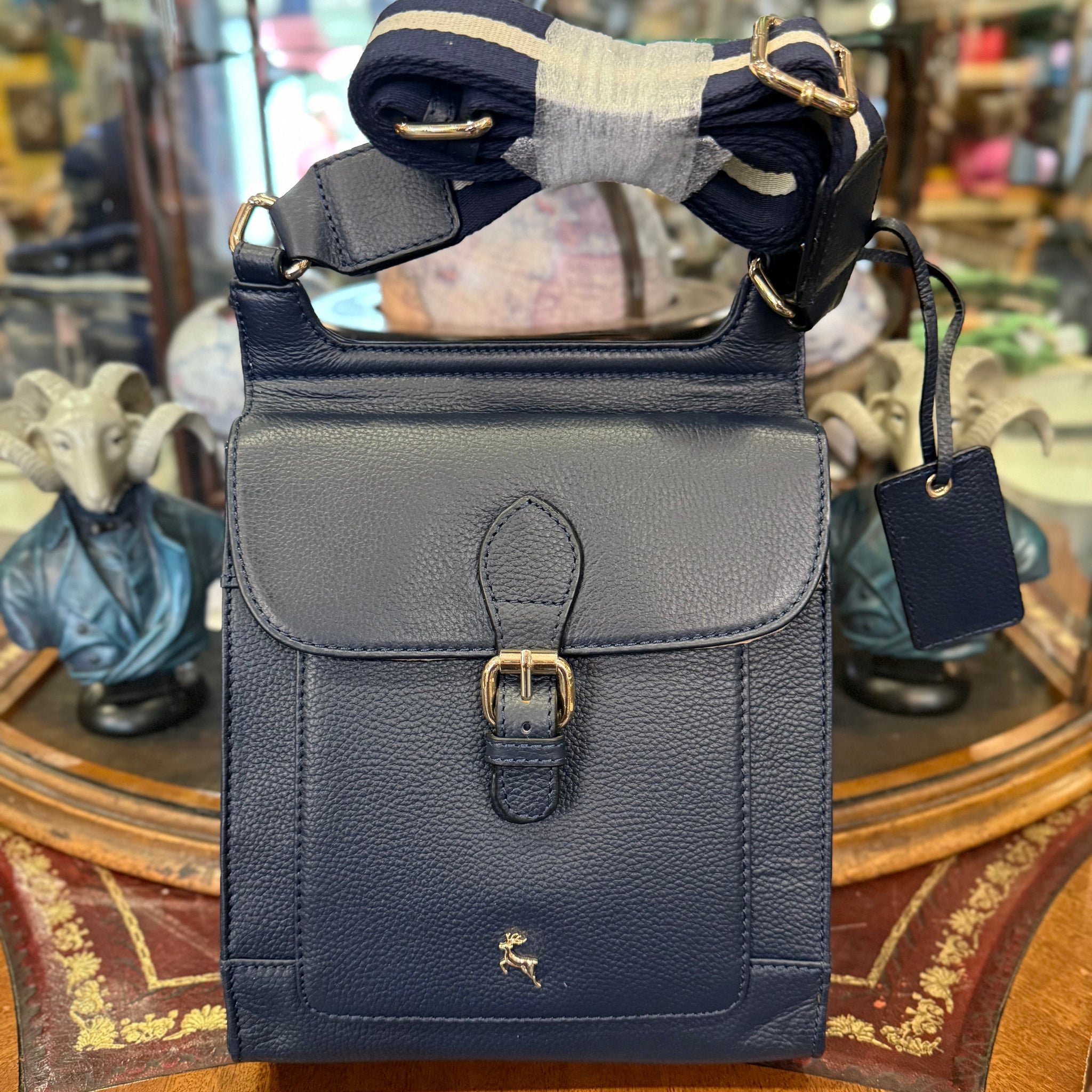 Sophia Leather Crossbody Bag