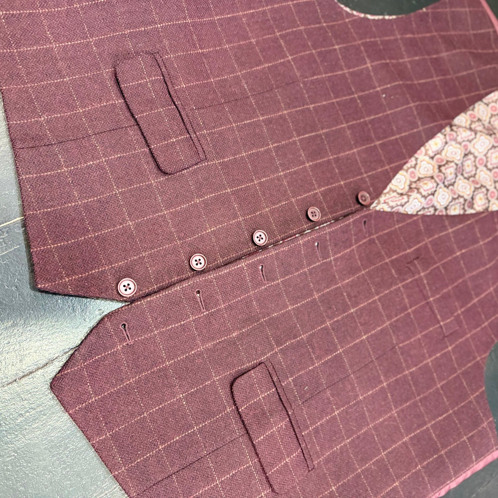 Jacket & Waistcoat by Fellini Tailored 48S