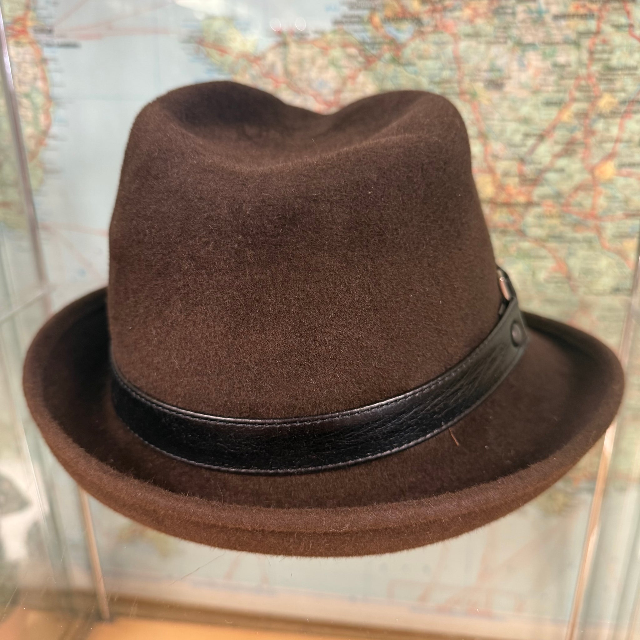 Philip Brown Fur Felt Trilby Hat