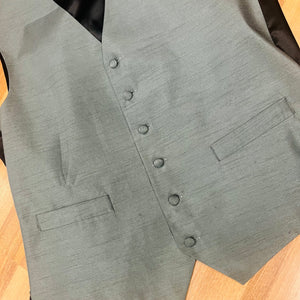 Waistcoat - Grey Silky (Lrg)