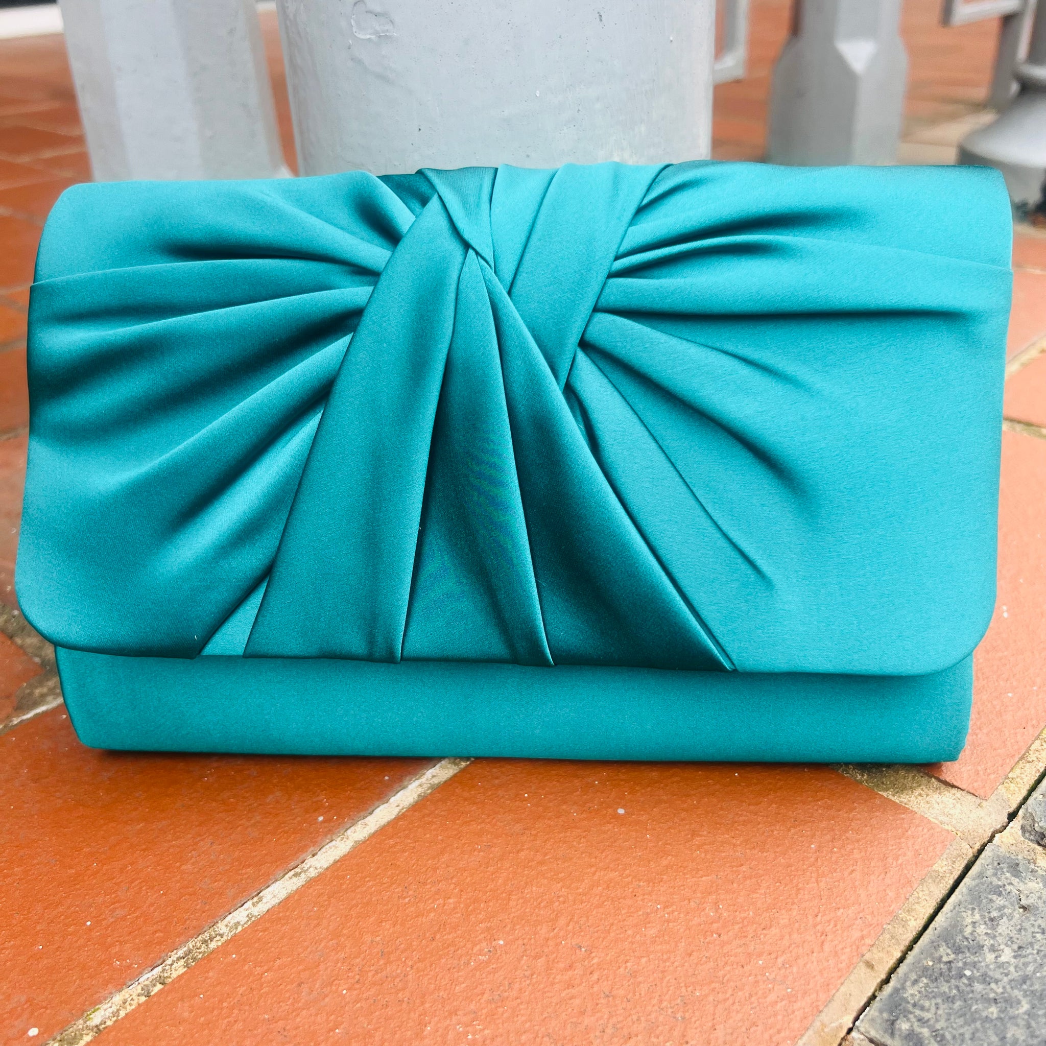 Satin Clutch Bag