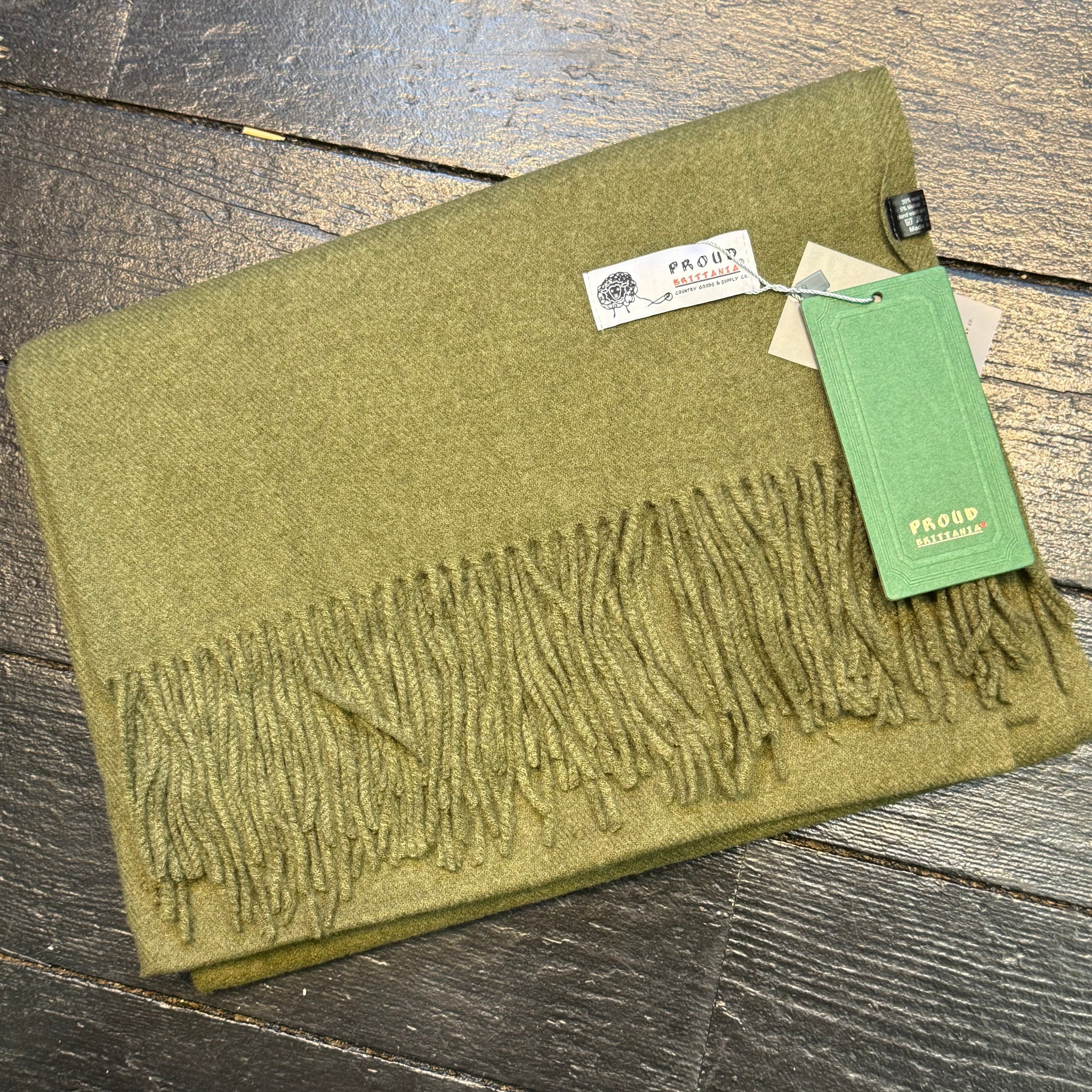 Plain Luxurious Pashmina Tia Fringed Scarf