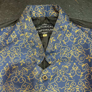 Navy/Gold Waistcoat by Historical Emporium (L)