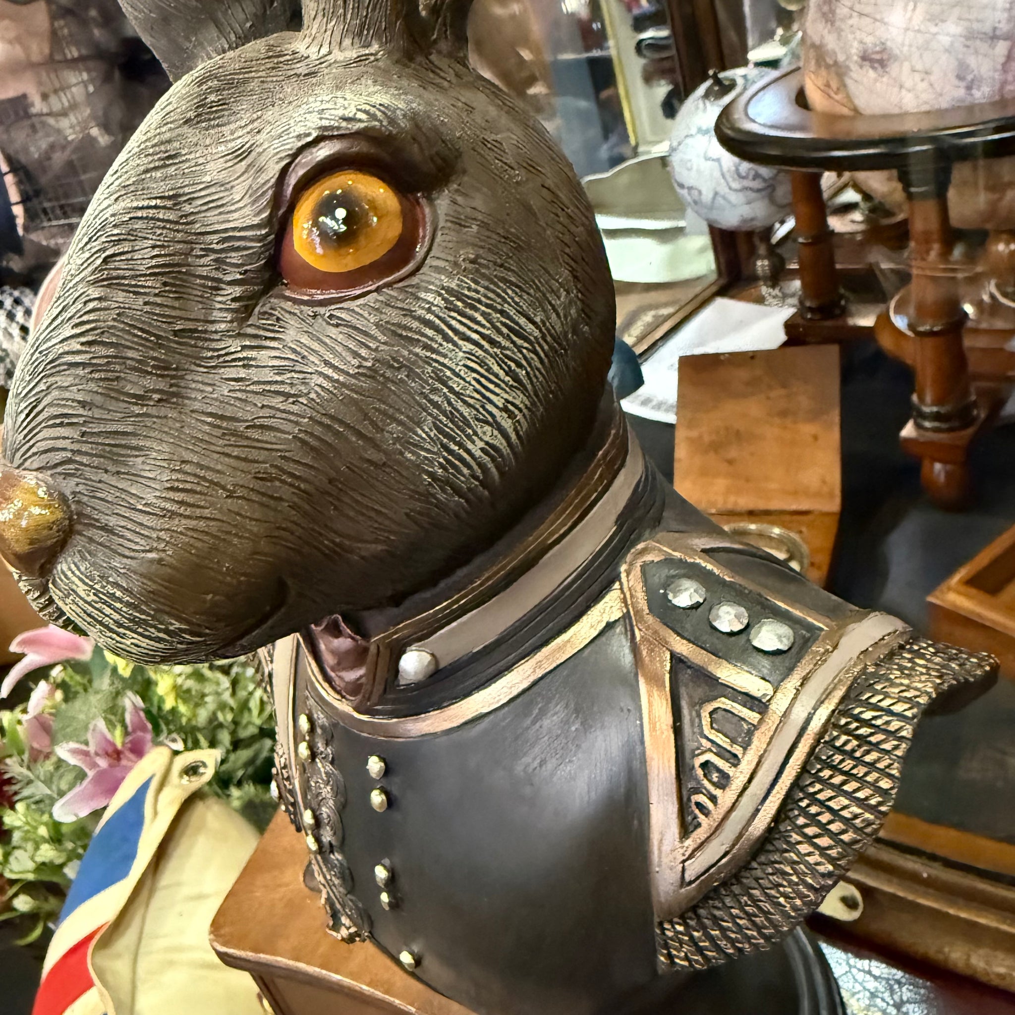 Bust of Uniformed Hare