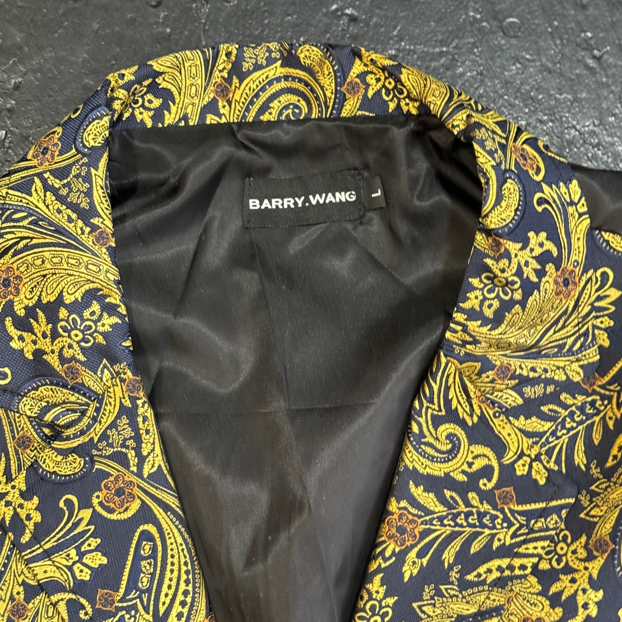 Waistcoat Black and Gold (L)