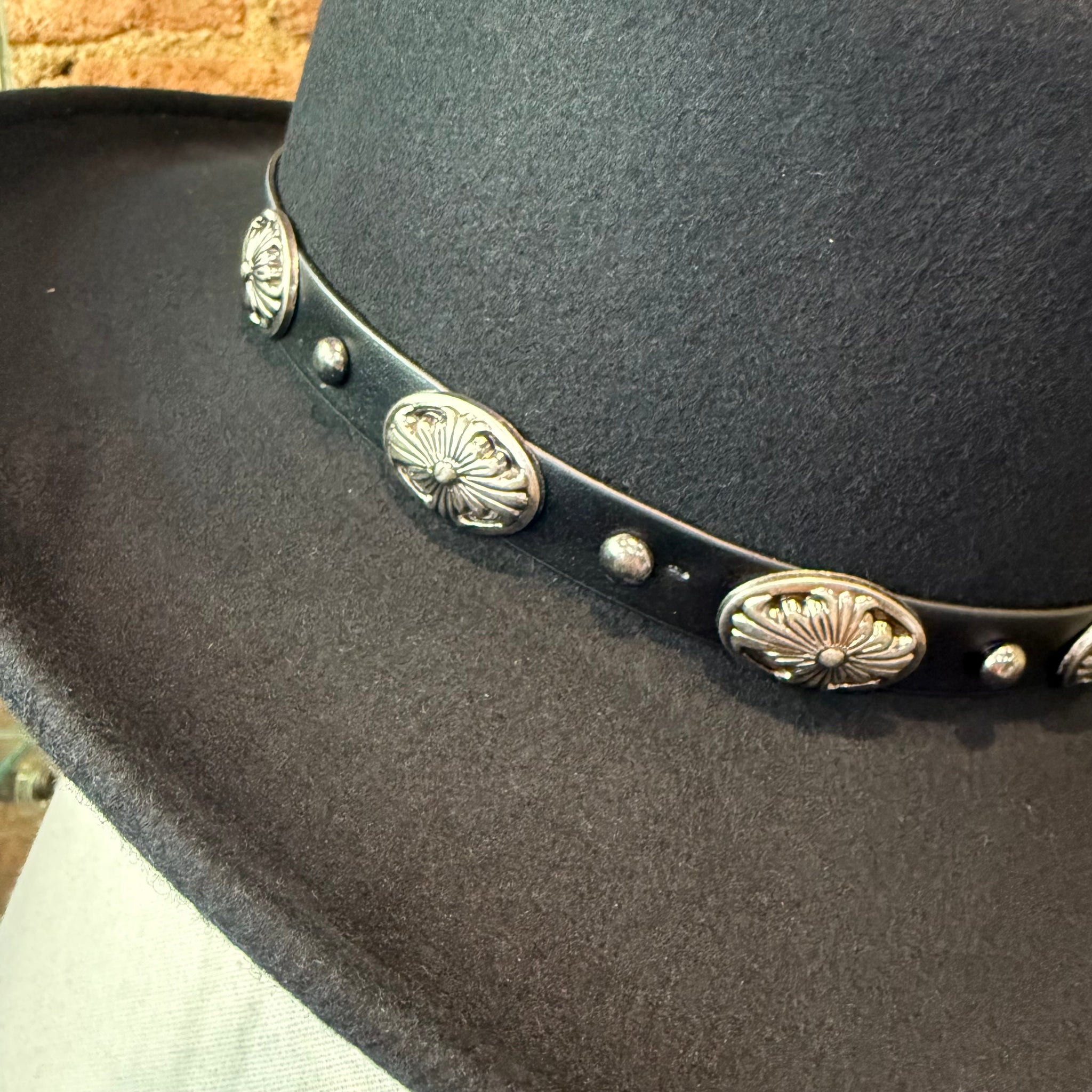 Gambler Hat With Buckle Band