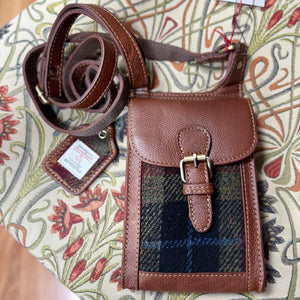 Zarah Leather Cross Body Phone Bag