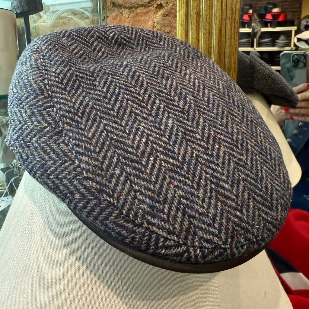 Arthur Herringbone Flat Cap 2578
