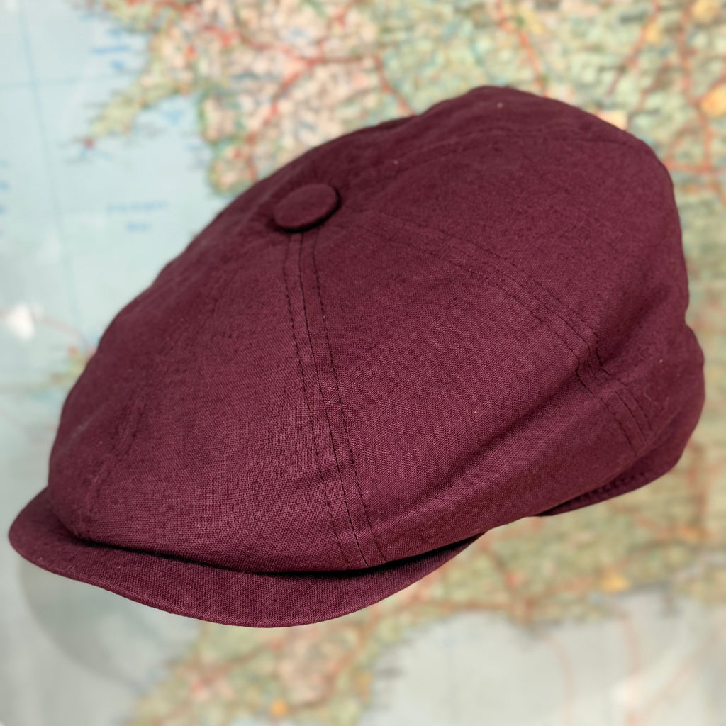 Gatsby Irish Linen Bakerboy Cap