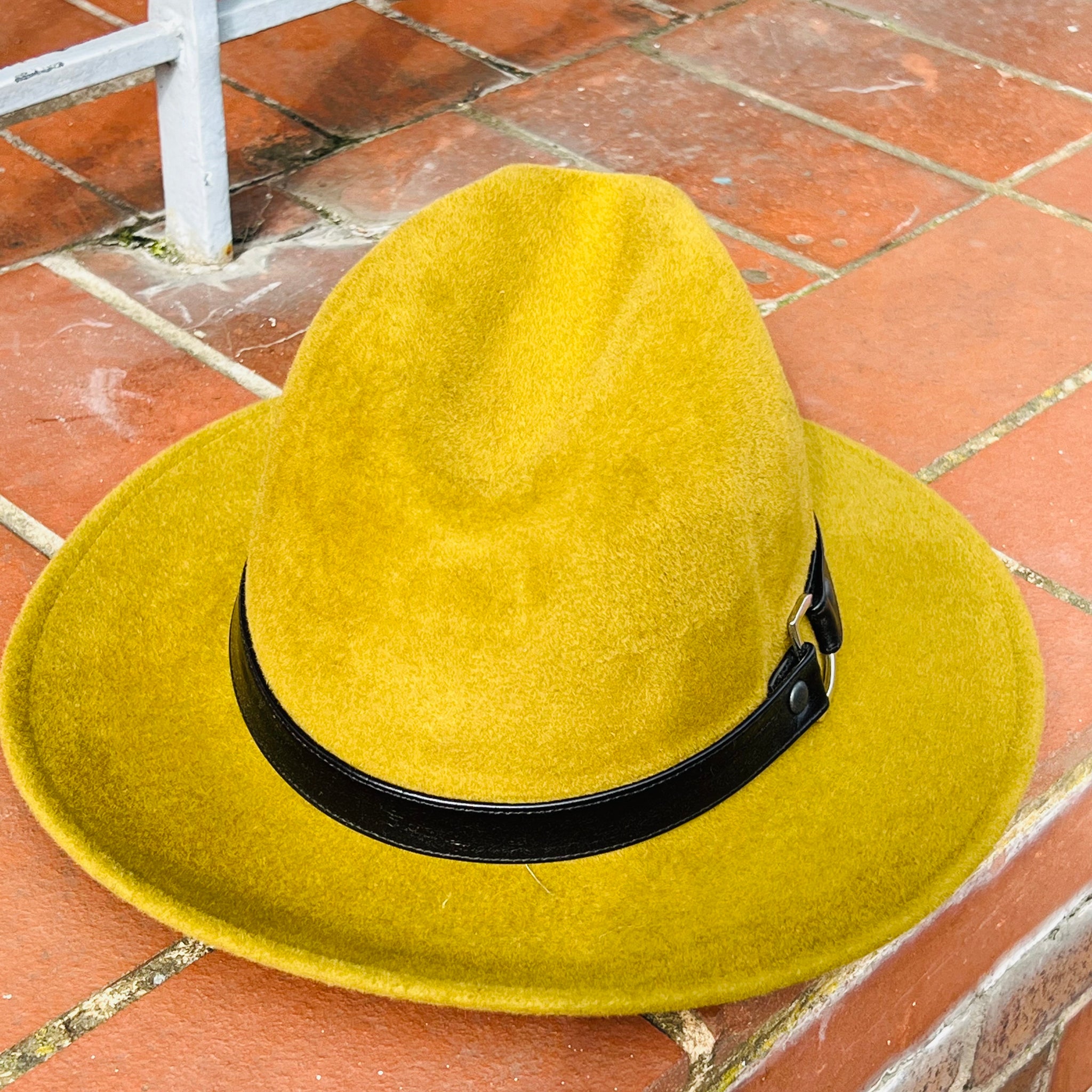 Christie’s Fur Felt Fedora - Mustard