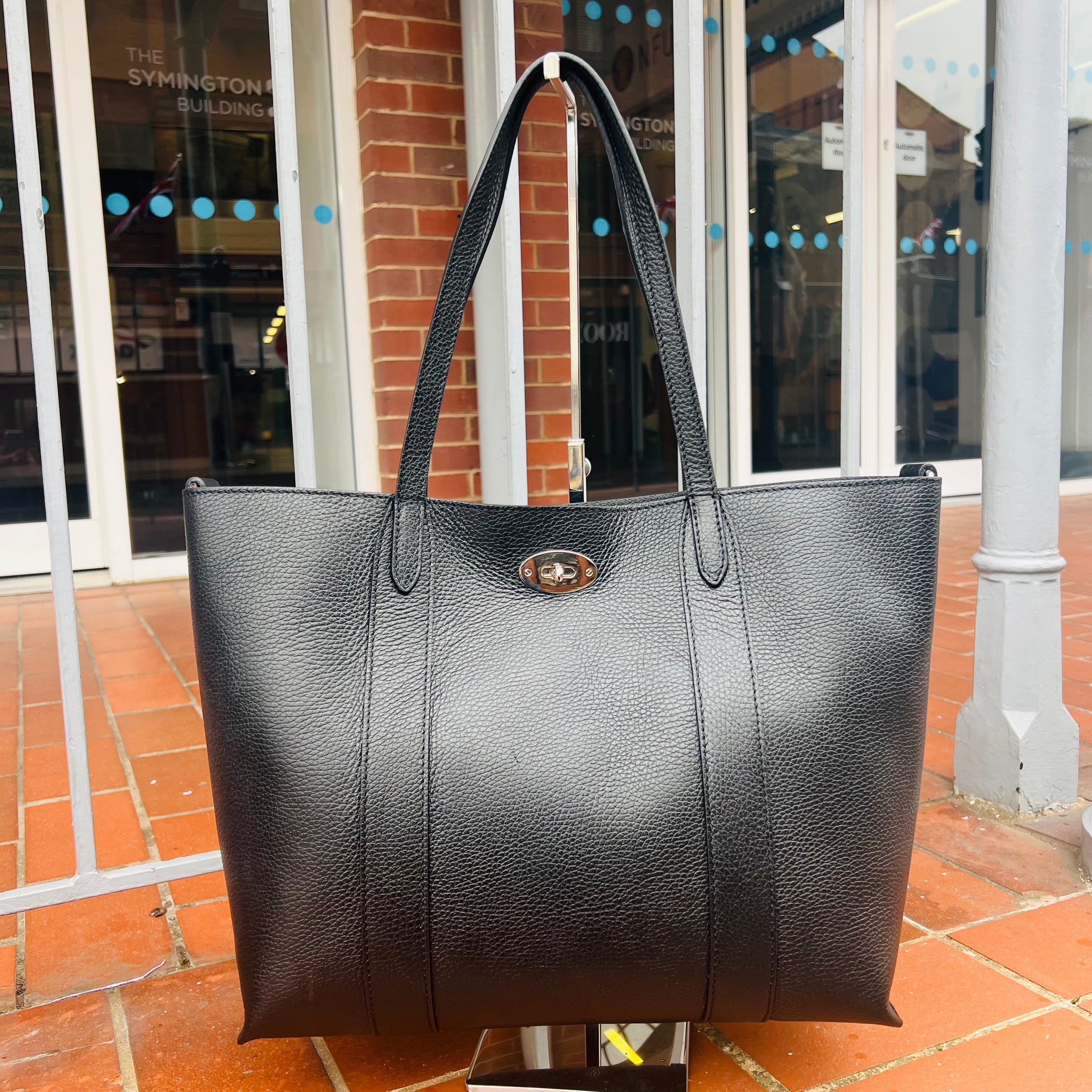 Large Leather Lucinda Shoulder Bag