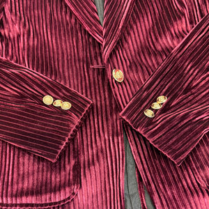 Burgundy Cord Jacket (Small)