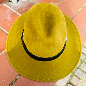 Christie’s Fur Felt Fedora - Mustard