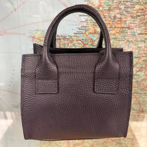 Kelly Square Italian Leather Bag