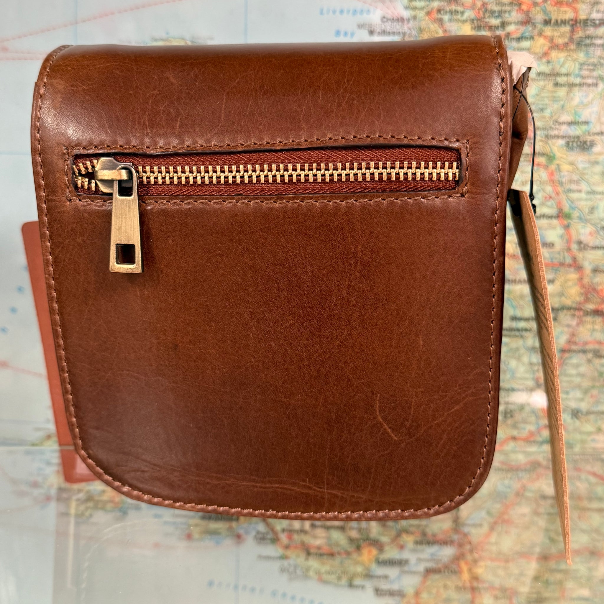 Jenna Small Leather Crossbody Bag