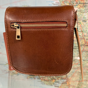Jenna Small Leather Crossbody Bag