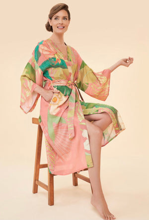 Tropical Candy Kimono Gown