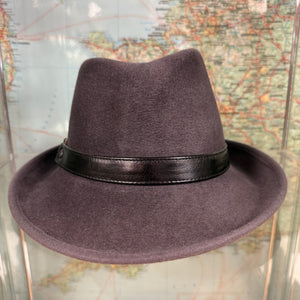 Philip Grey Fur Felt Trilby Hat