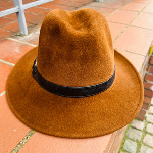 Christie’s Fur Felt Fedora - Light Brown