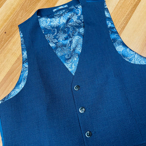 Navy Waistcoat by Harry Brown - 40S