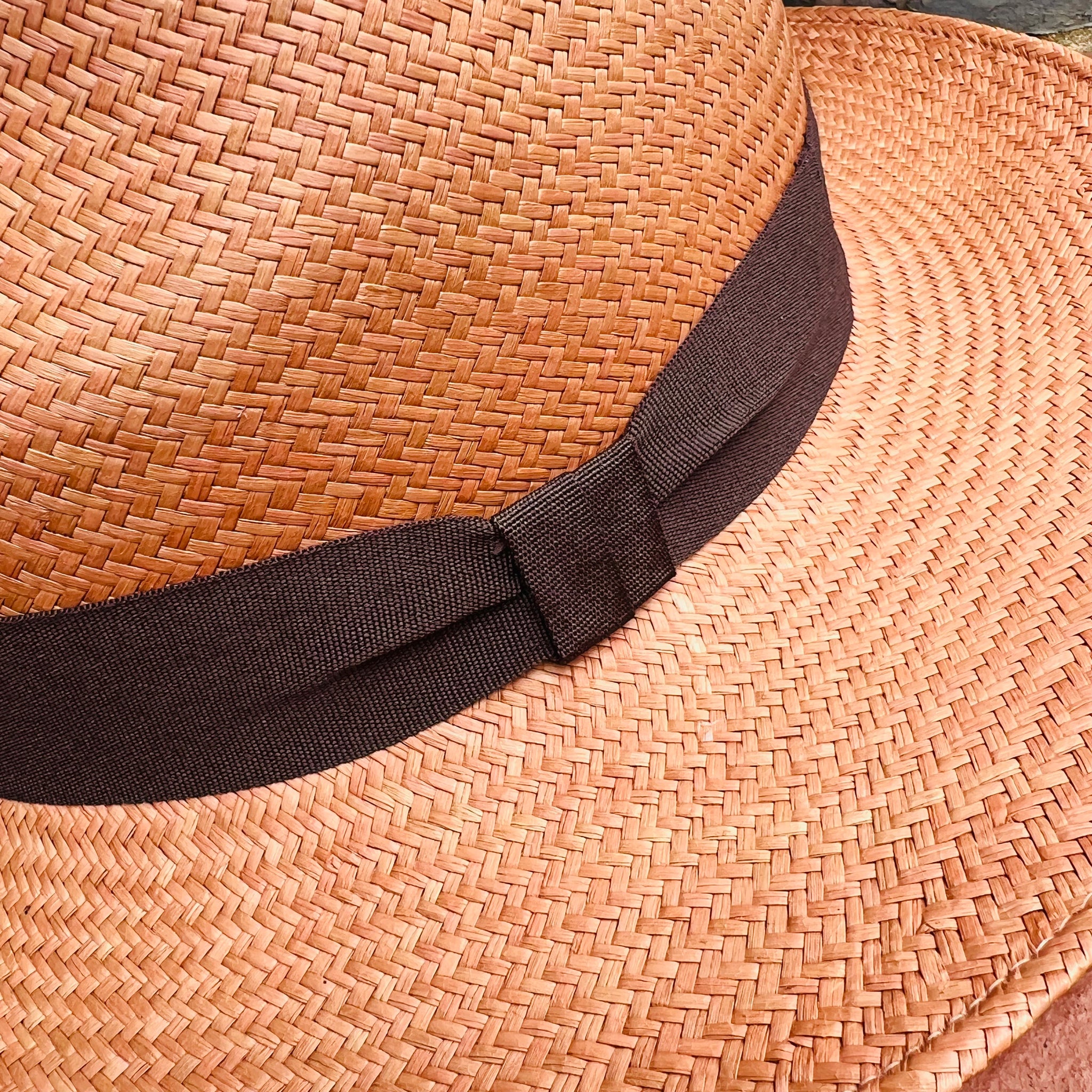 Classic Tobacco Panama Straw Hat