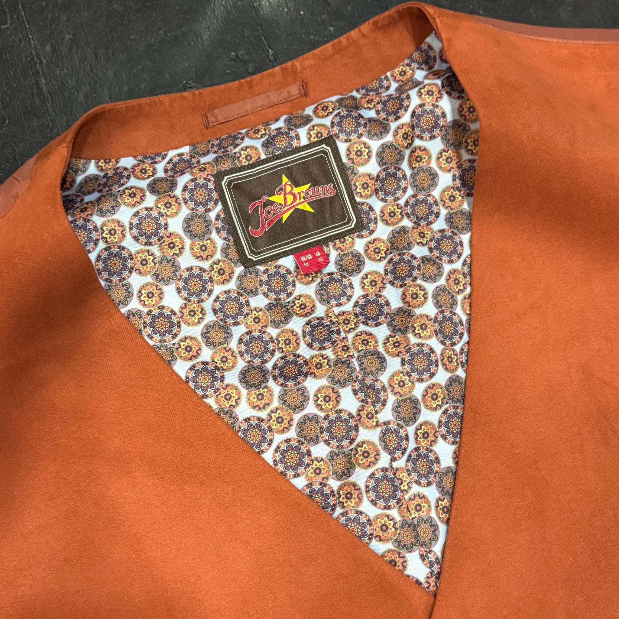 Terracotta Waistcoat by Joe Browns (46R)