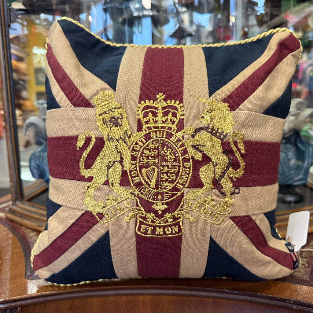 Mini Cushion Crested Union Flag