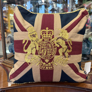 Mini Cushion Crested Union Flag