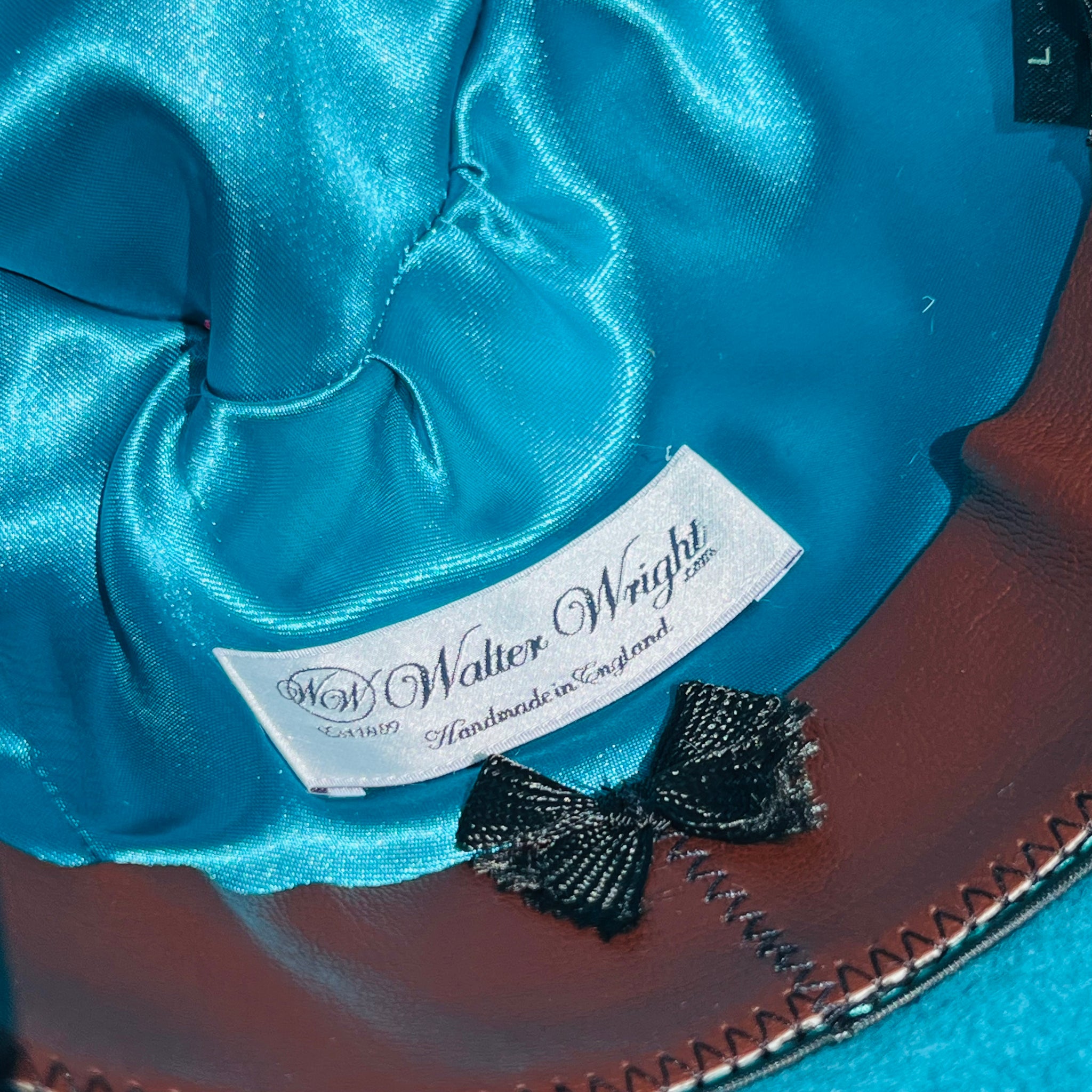 Turquoise Fur Felt Christie’s Fedora Hat