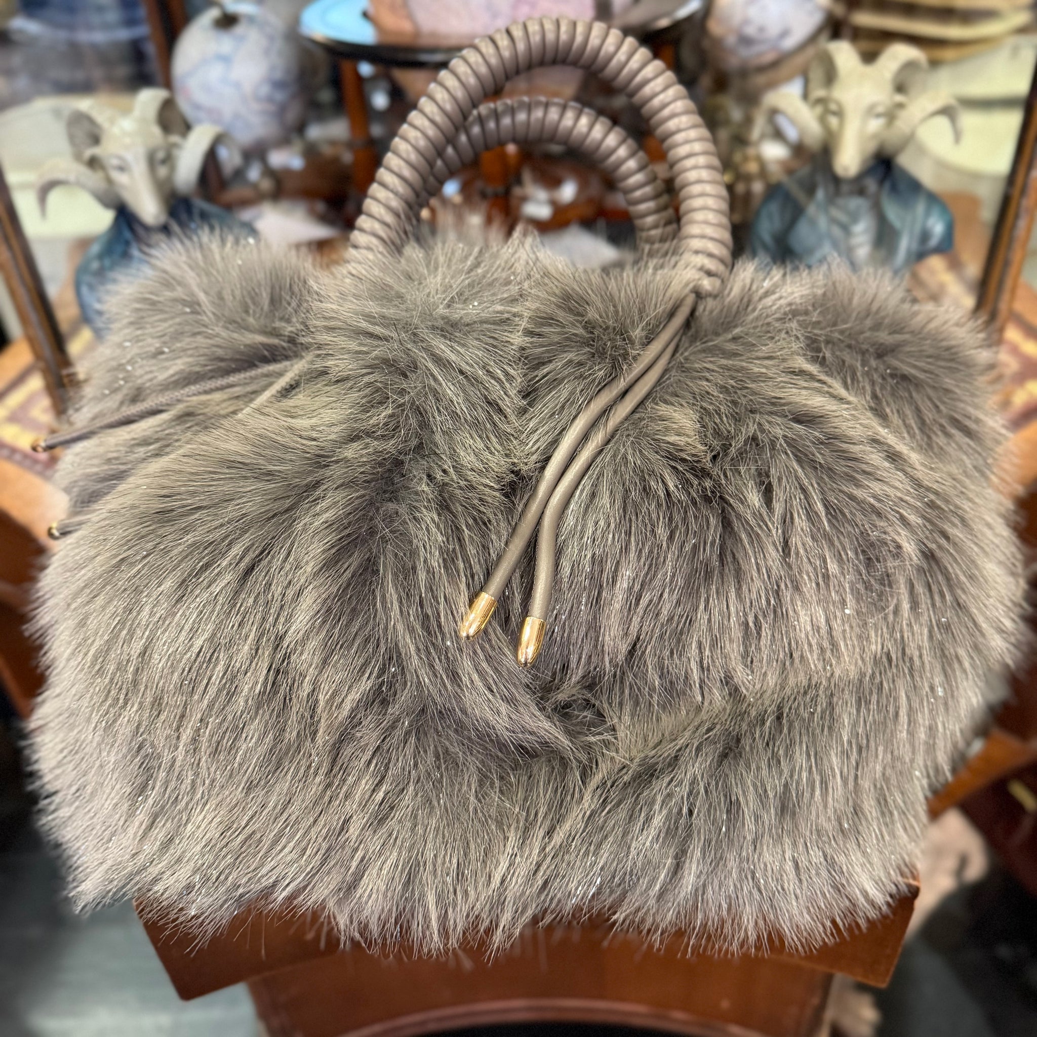 Fifi Fluffy Sparkly Bag