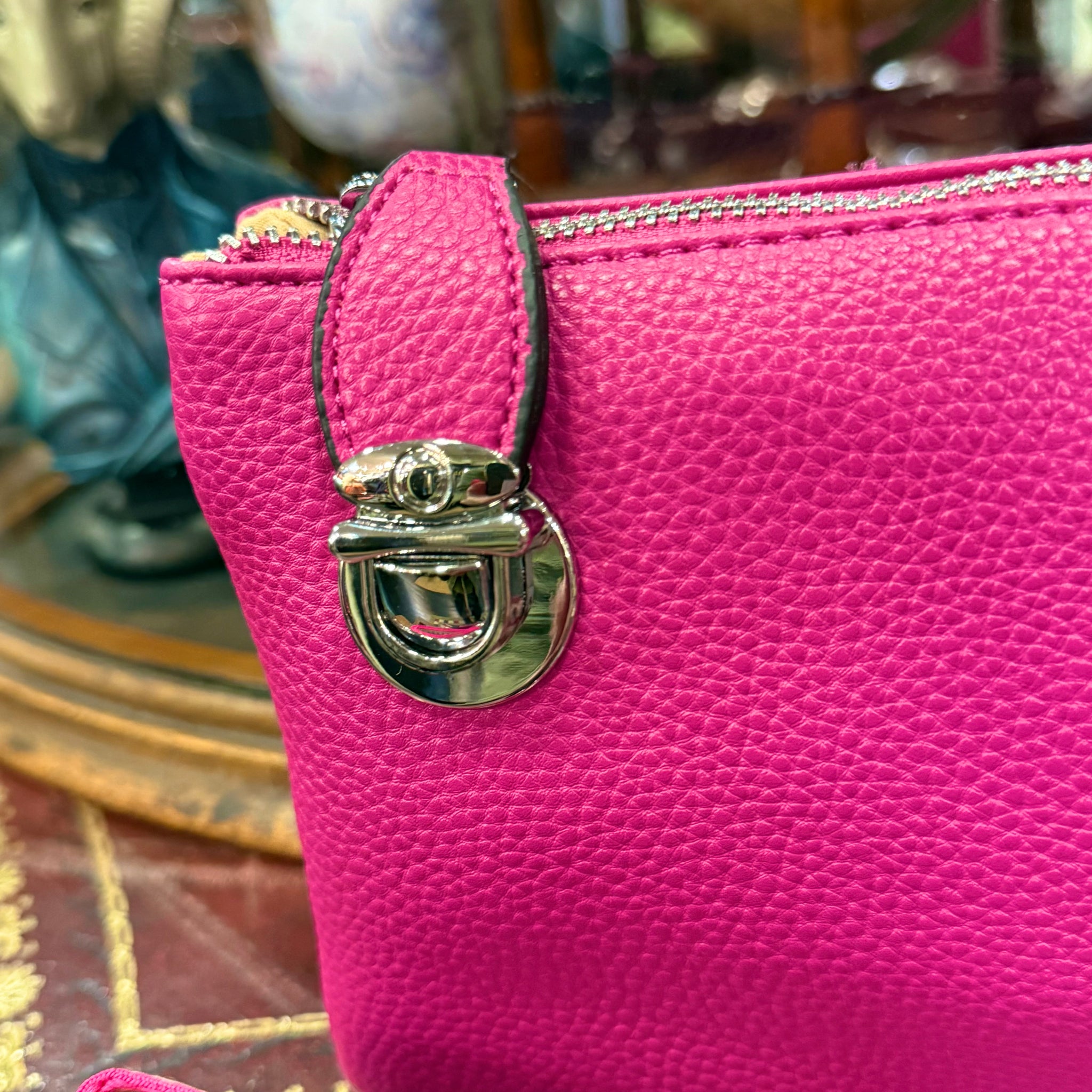 Rosa Multi Compartmented Clutch Bag