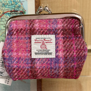 Eigg Harris Tweed Coin Purse