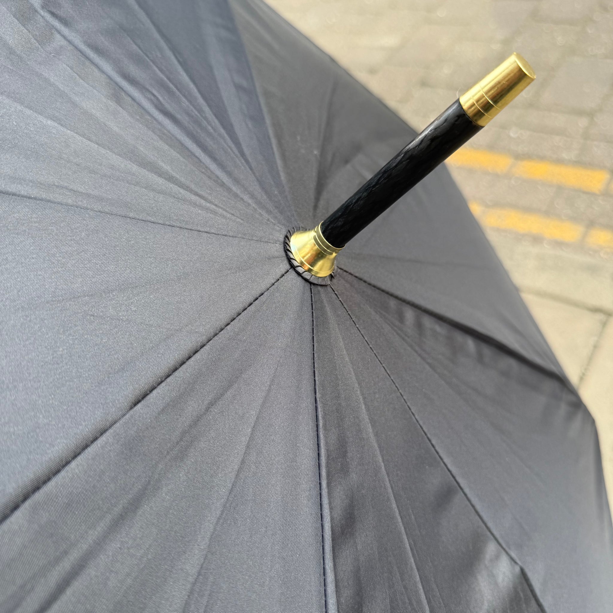 Gents Storm King Black Umbrella 120