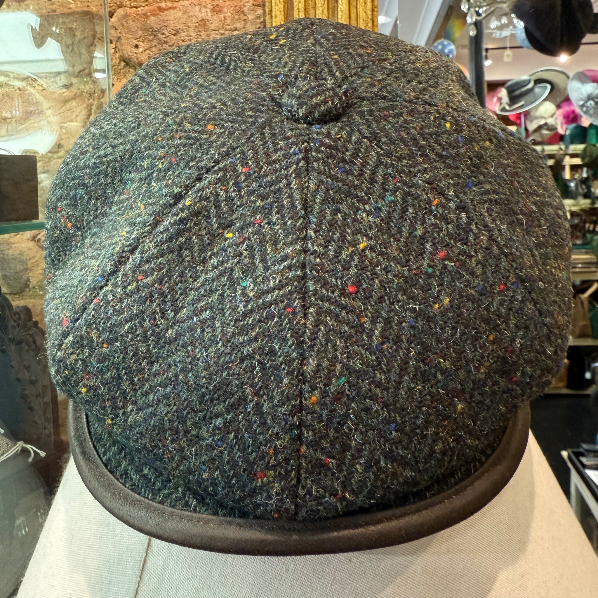 Shelby Wool Baker Boy Cap 2583