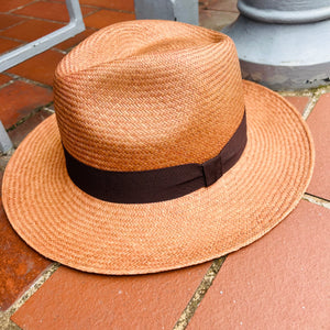 Classic Tobacco Panama Straw Hat