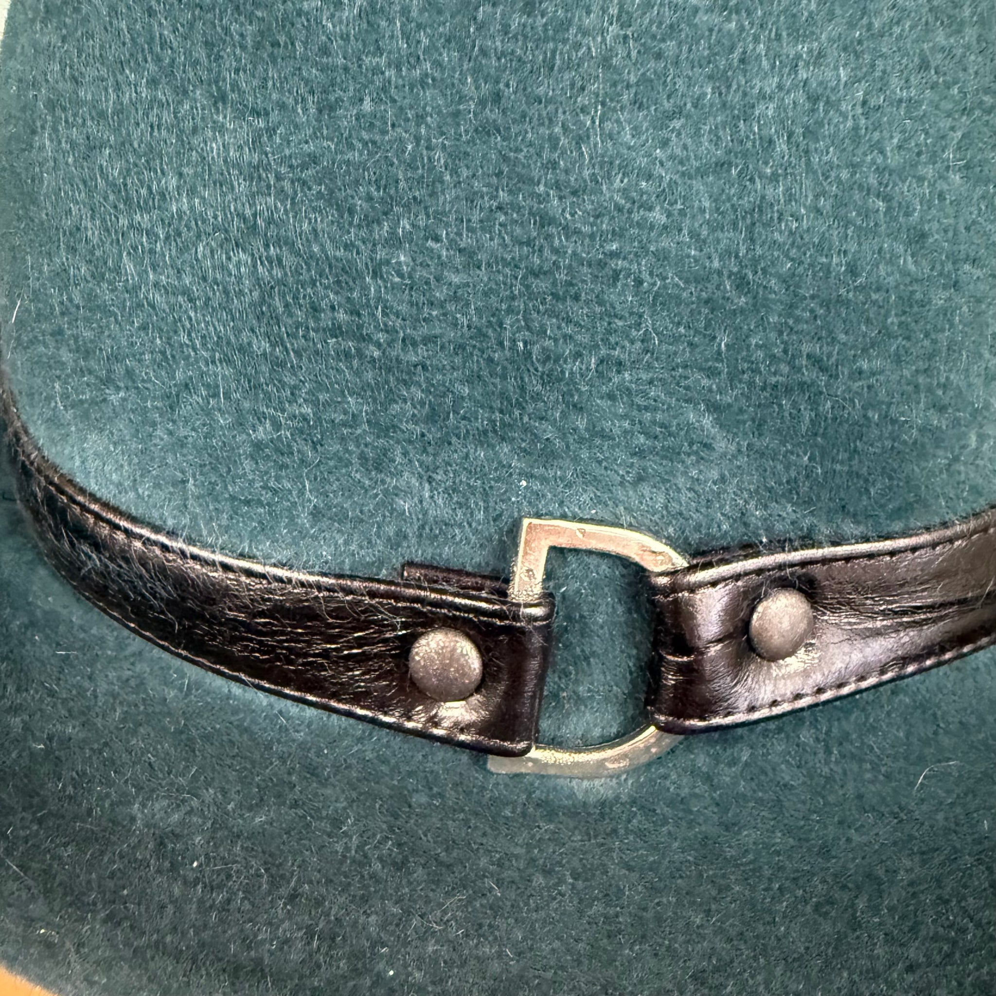 Sea Teal Fur Felt Trilby