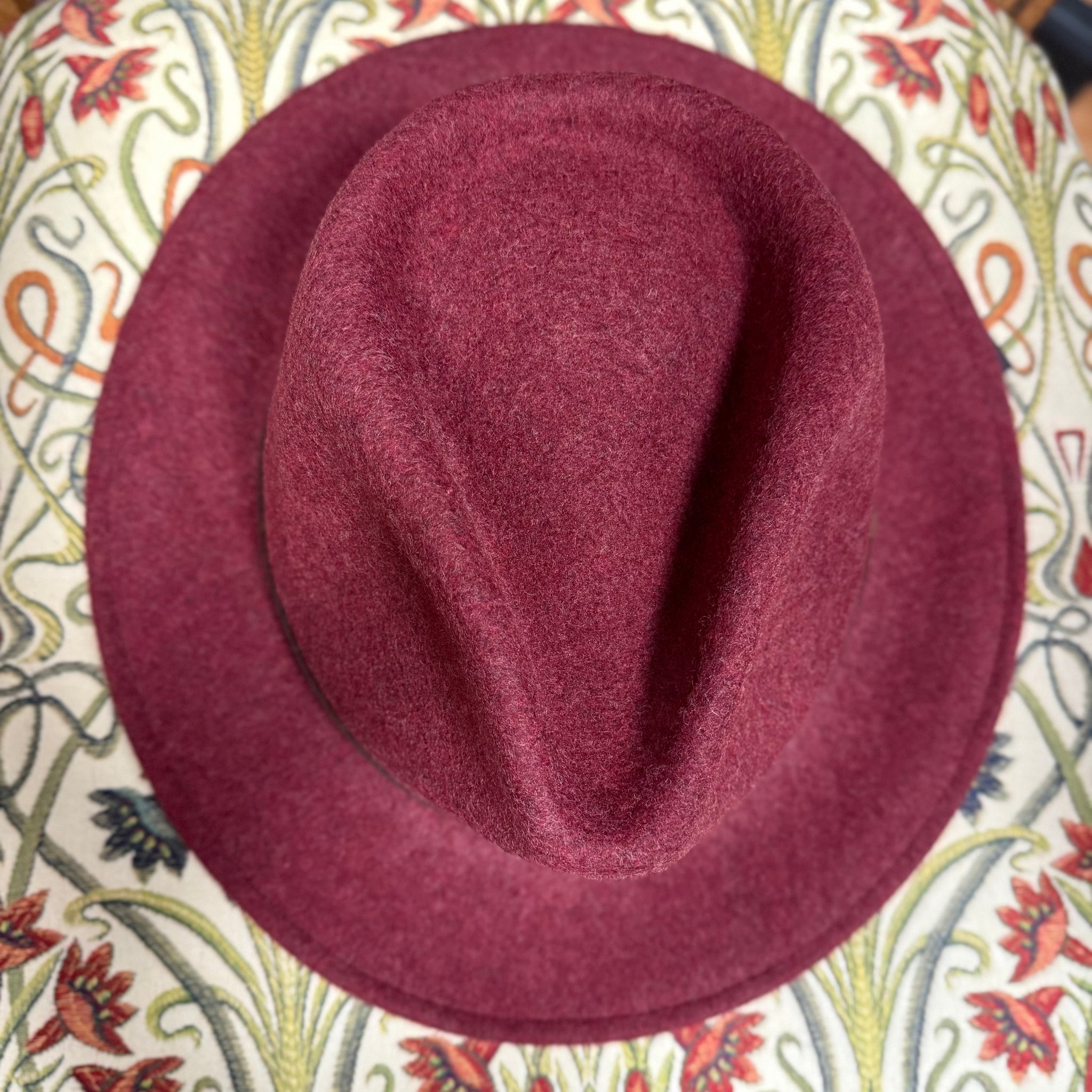 Lindsay Mixed Wool Fedora Hat