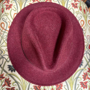 Lindsay Mixed Wool Fedora Hat