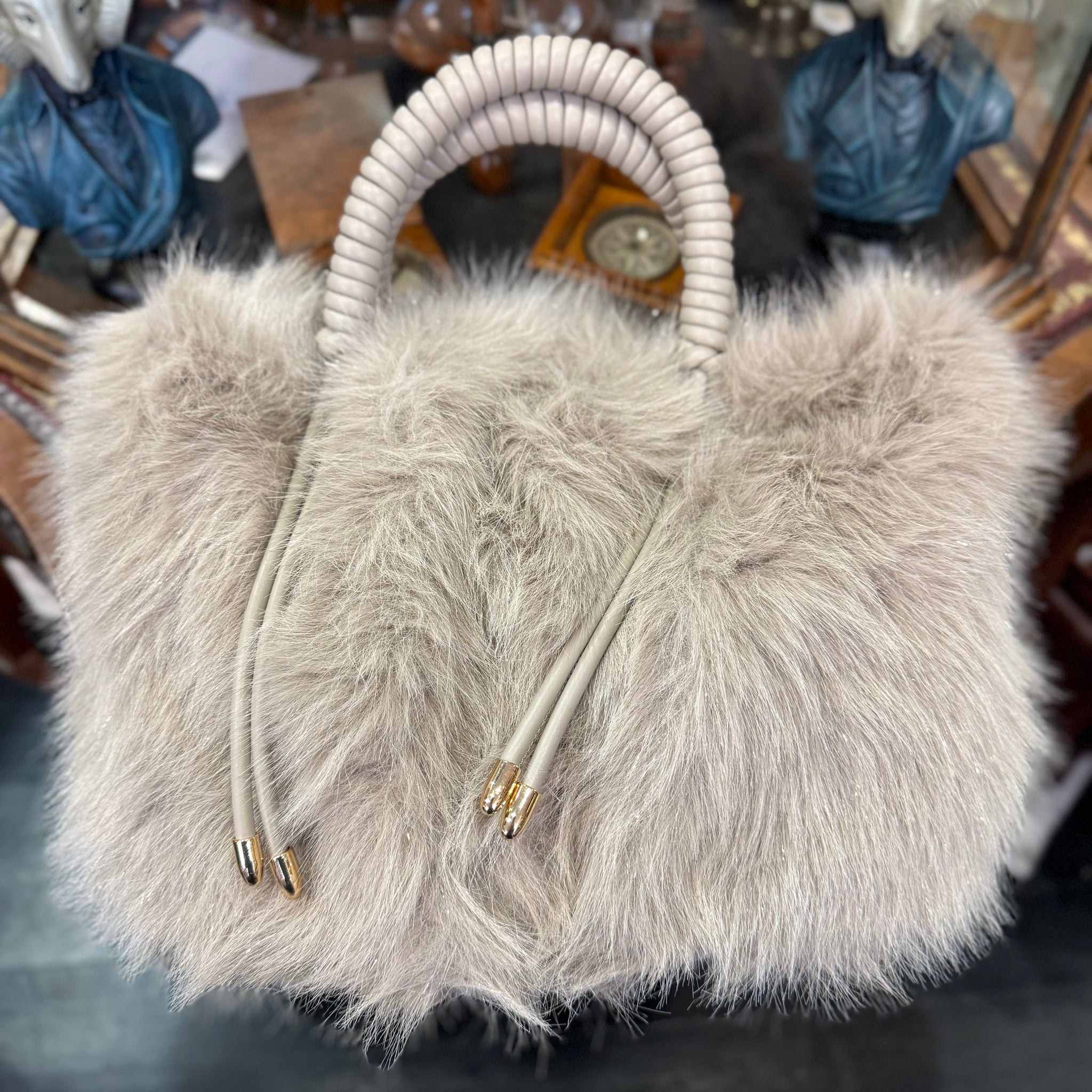 Fifi Fluffy Sparkly Bag