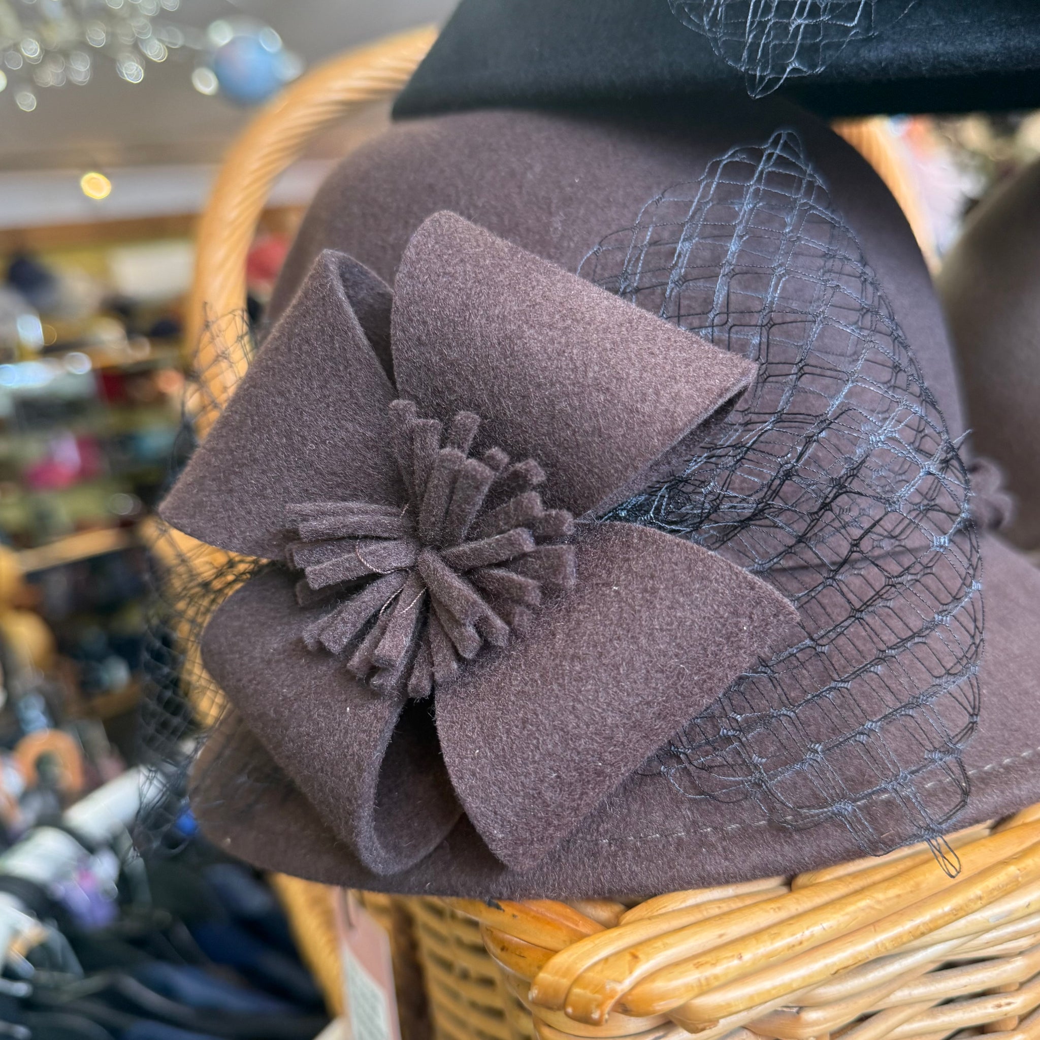 Cerys Wool Felt Cloche Hat