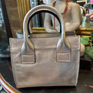 Kelly Square Italian Leather Bag