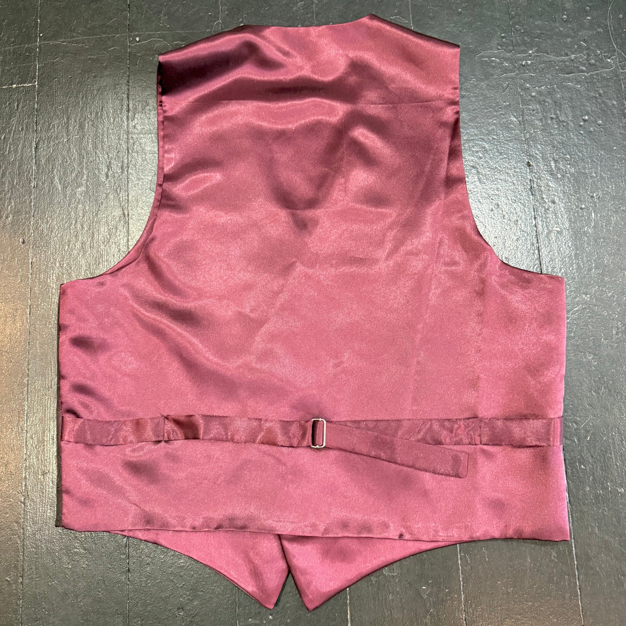 Burgundy Waistcoat by Thomas Nash (XL)