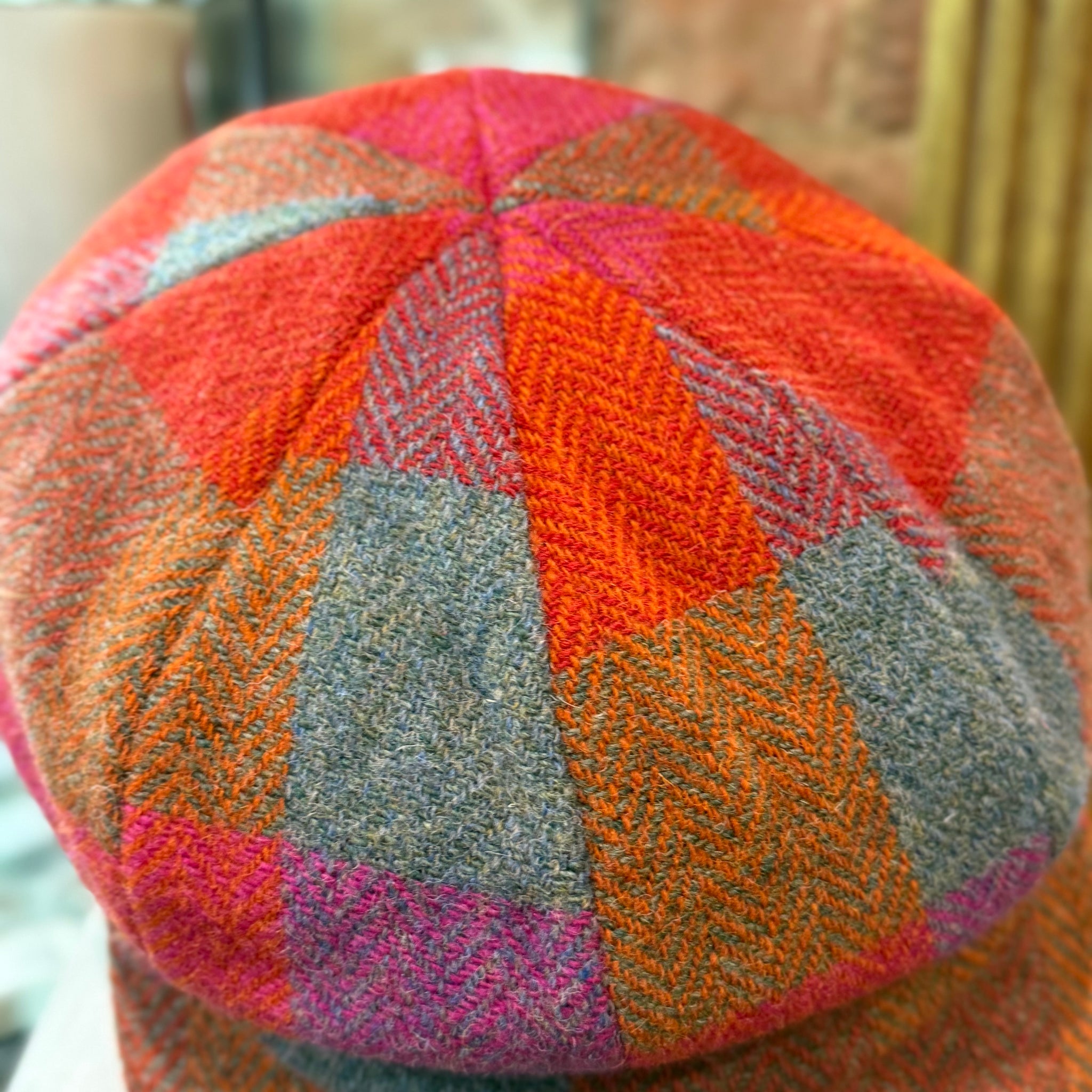 Harris Tweed Wool Cap